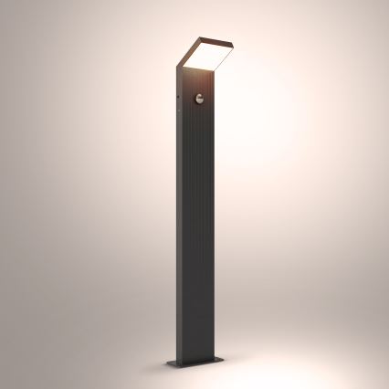 Brilagi - LED buitenlamp met sensor RIANO LED/8W/230V antraciet IP65