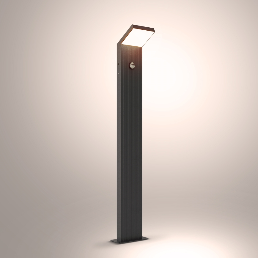 Brilagi - LED buitenlamp met sensor RIANO LED/8W/230V antraciet IP65