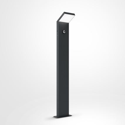Brilagi - LED buitenlamp met sensor RIANO LED/8W/230V antraciet IP65