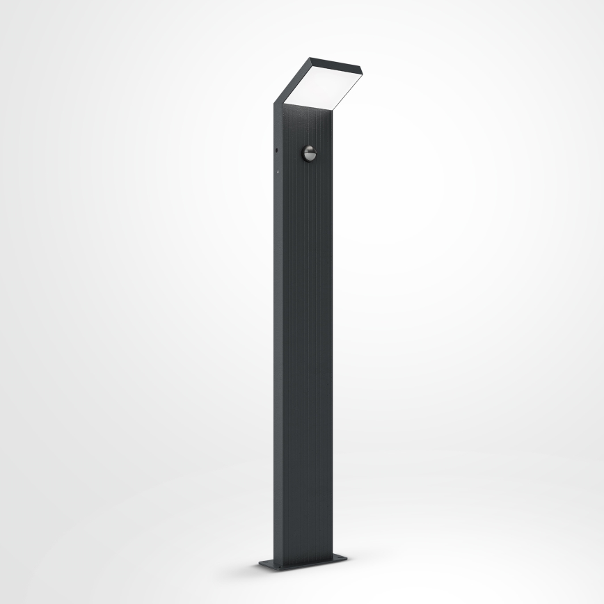 Brilagi - LED buitenlamp met sensor RIANO LED/8W/230V antraciet IP65