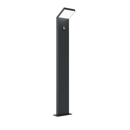 Brilagi - LED buitenlamp met sensor RIANO LED/8W/230V antraciet IP65