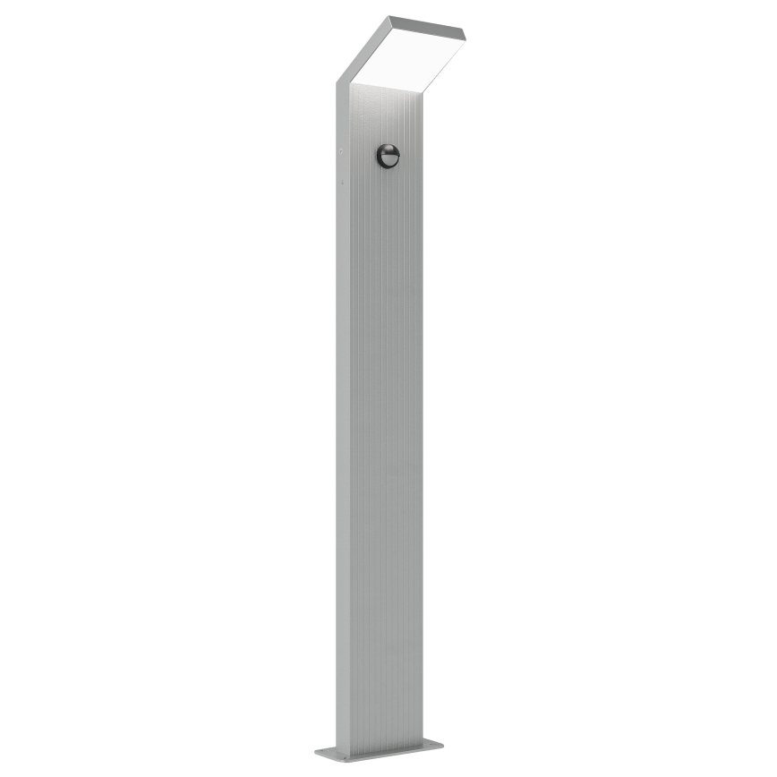 Brilagi - LED buitenlamp met sensor RIANO LED/8W/230V zilver IP65
