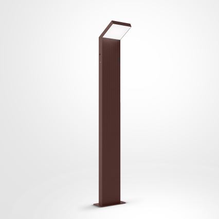 Brilagi - LED buitenlamp RIANO LED/8W/230V bruin IP65 80 cm