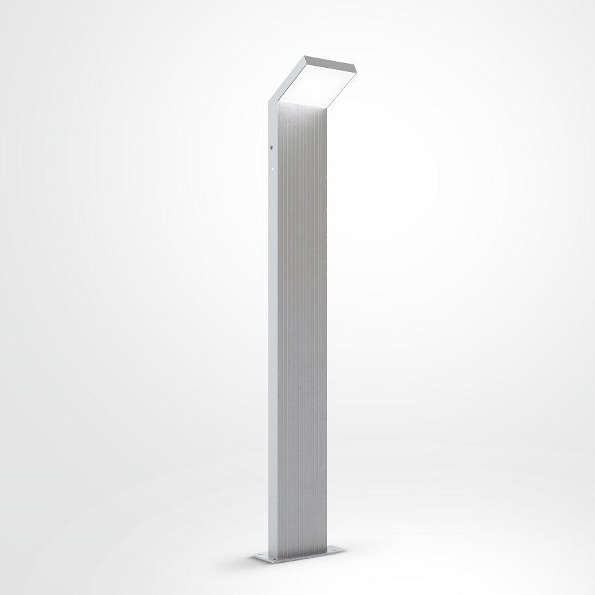 Brilagi - LED buitenlamp RIANO LED/8W/230V zilver IP65