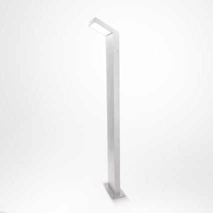 Brilagi - LED buitenlamp RIANO LED/8W/230V zilver IP65
