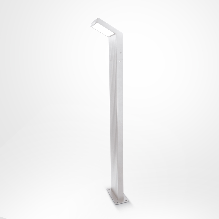 Brilagi - LED buitenlamp RIANO LED/8W/230V zilver IP65