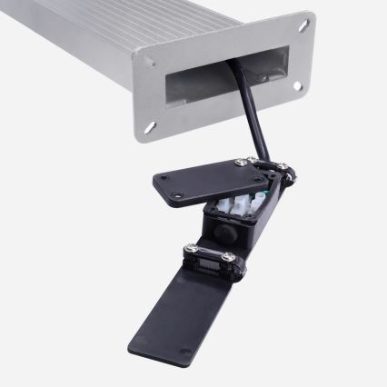Brilagi - LED buitenlamp RIANO LED/8W/230V zilver IP65