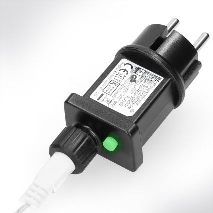 Brilagi - LED buitenlichtsnoer 400xLED/8 functies 23 m IP44 koud wit