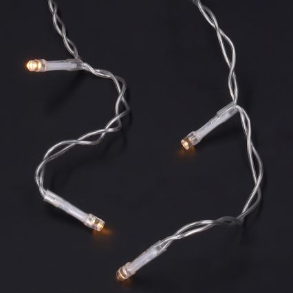 Brilagi - LED-buitenlichtsnoer 400xLED/8 functies 23m IP44 warm wit