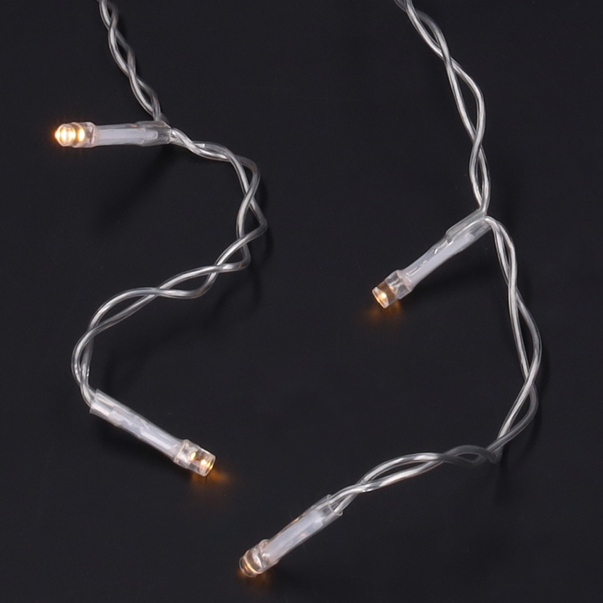 Brilagi - LED-buitenlichtsnoer 400xLED/8 functies 23m IP44 warm wit