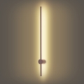 Brilagi - LED buitenmuurlamp AURA LED/20W/230V 3000K IP54 97 cm bruin CRI 90