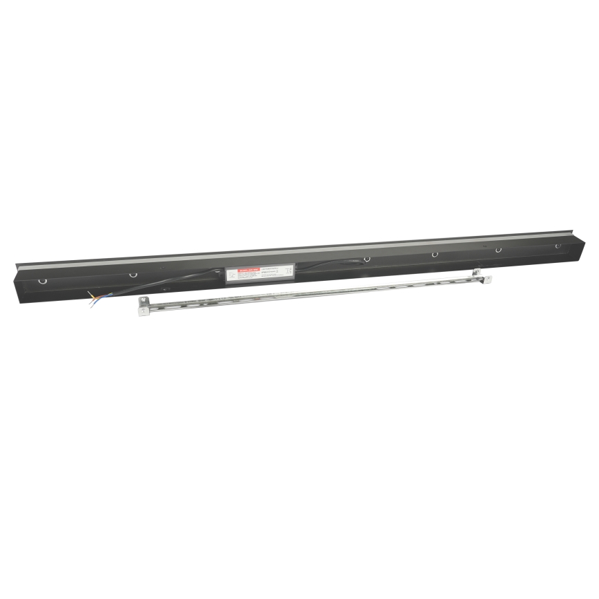 Brilagi - LED buitenwandarmatuur LINEAR LED/22W/230V 3000K IP65 100 cm antraciet