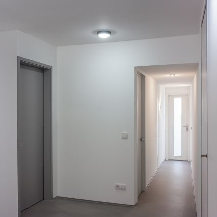 Brilagi - LED Buitenplafondlamp LED/13W/230V Ø 17 cm IP54 antraciet