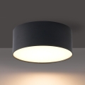 BRILAGI - LED buitenplafondlamp FORIS LED/20W/230V Ø 15 cm zwart IP44
