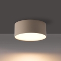 BRILAGI - LED Buitenplafondlamp FORIS LED/9W/230V Ø 9 cm beige IP44