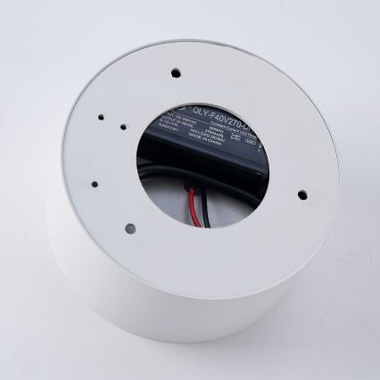 BRILAGI - LED Buitenplafondlamp FORIS LED/9W/230V Ø 9 cm wit IP44