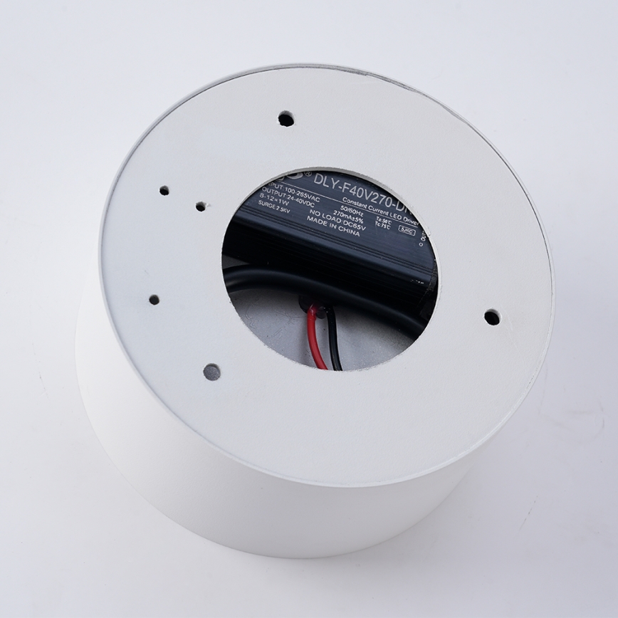 BRILAGI - LED Buitenplafondlamp FORIS LED/9W/230V Ø 9 cm wit IP44
