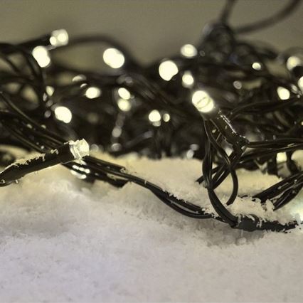 Brilagi - LED buitensnoer 200 LED / 8 functies, 23 m, IP44, warm wit