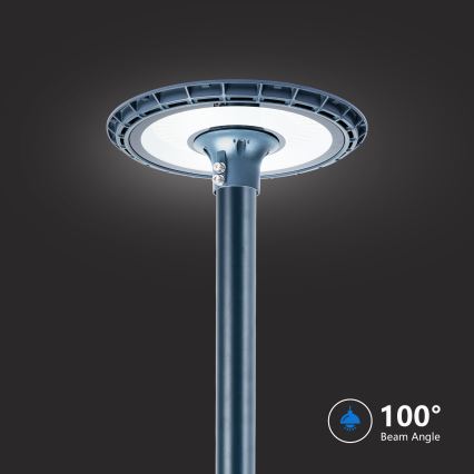 Brilagi - LED buitenstraatlantaarn met 3 m paal URBANSPARK LED/120W/230V antraciet IP65