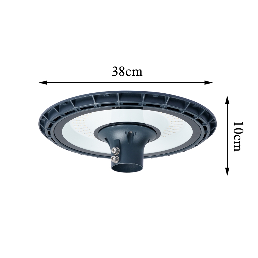Brilagi - LED straatlantaarn voor buiten met 5 m paal URBANSPARK LED/120W/230V antraciet IP65