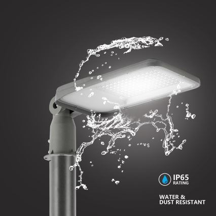 Brilagi - LED straatlantaarn voor buiten met verstelbaar scharnier URBANLIGHT LED/100W/230V grijs IP65