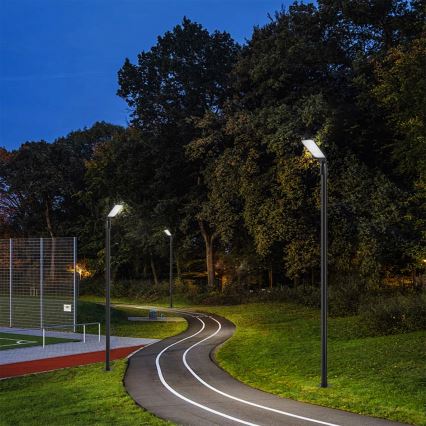 Brilagi - LED straatlantaarn voor buiten met scharnier URBANLIGHT LED/50W/230V zwart IP65