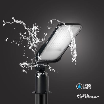 Brilagi - LED straatlantaarn voor buiten met scharnier URBANLIGHT LED/50W/230V zwart IP65