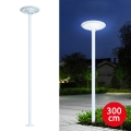 Brilagi - LED buitenstraatlantaarn met 3 m paal URBANSPARK LED/120W/230V wit IP65