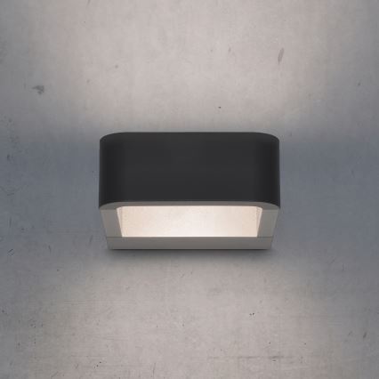 Brilagi - LED Wandlamp voor buiten BARI LED/7W/230V 3000/4000/6000K antraciet IP54
