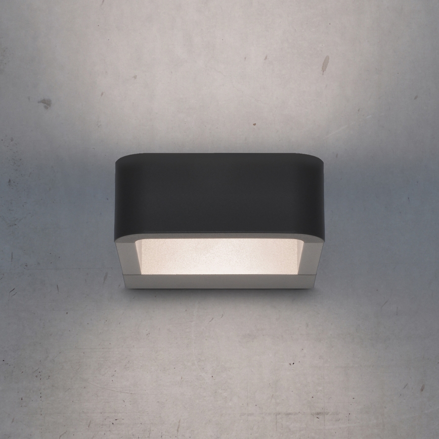 Brilagi - LED Wandlamp voor buiten BARI LED/7W/230V 3000/4000/6000K antraciet IP54