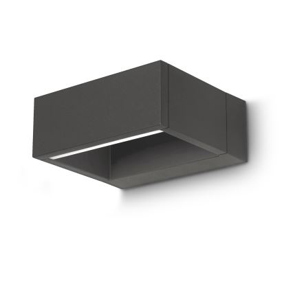 Brilagi - LED Wandlamp voor buiten RAGUSA LED/7W/230V 3000/4000/6000K antraciet IP54