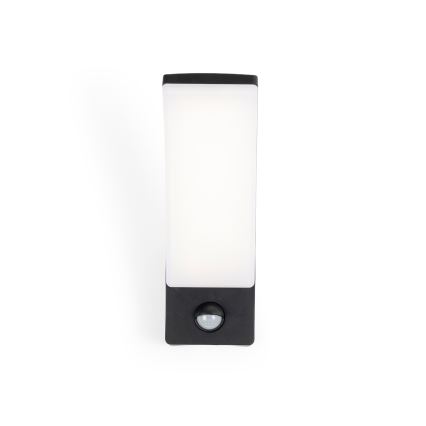 BRILAGI - LED buitenwandlamp met bewegings- en schemersensor ARCELO LED/12W/230V IP65 zwart