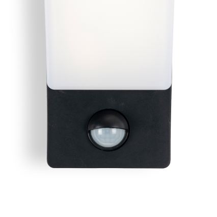 BRILAGI - LED buitenwandlamp met bewegings- en schemersensor ARCELO LED/12W/230V IP65 zwart