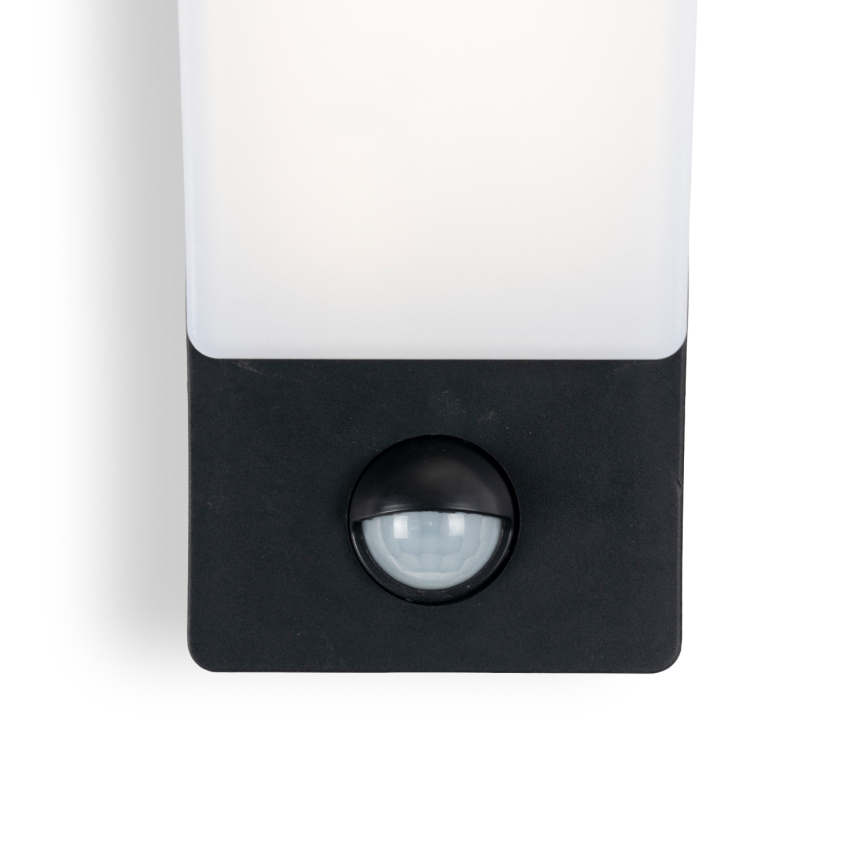 BRILAGI - LED buitenwandlamp met bewegings- en schemersensor ARCELO LED/12W/230V IP65 zwart