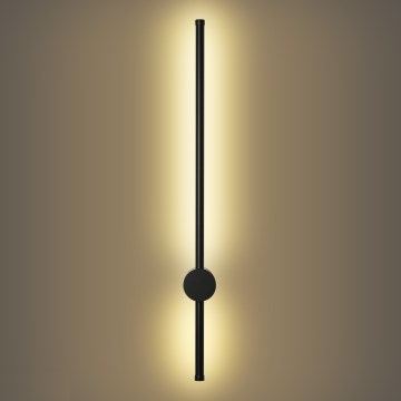 Brilagi - LED buitenwandlamp AURA LED/12W/230V 3000K IP54 65 cm zwart