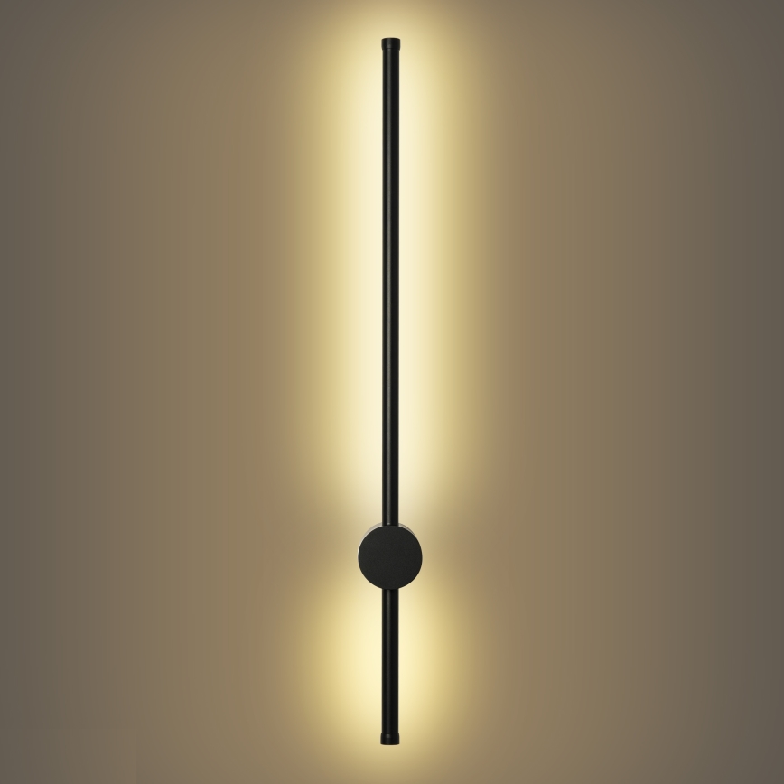 Brilagi - LED buitenwandlamp AURA LED/12W/230V 3000K IP54 65 cm zwart