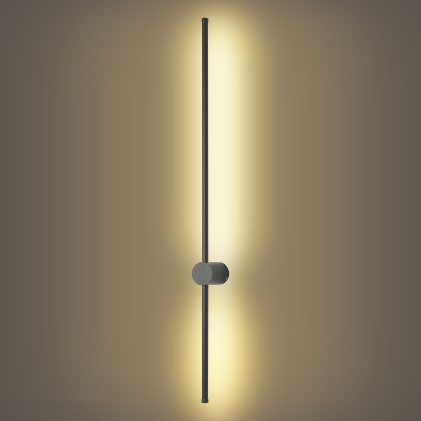 Brilagi - LED buitenwandlamp AURA LED/20W/230V 3000K IP54 97 cm antraciet