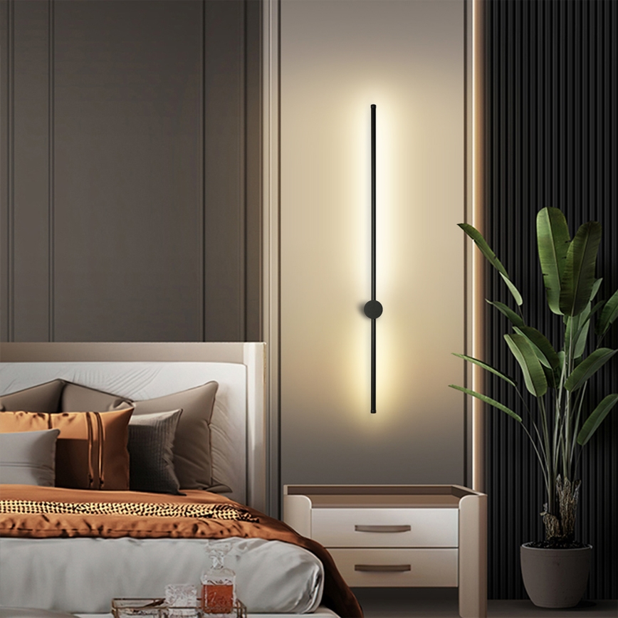 Brilagi - LED buitenwandlamp AURA LED/20W/230V 3000K IP54 97 cm antraciet