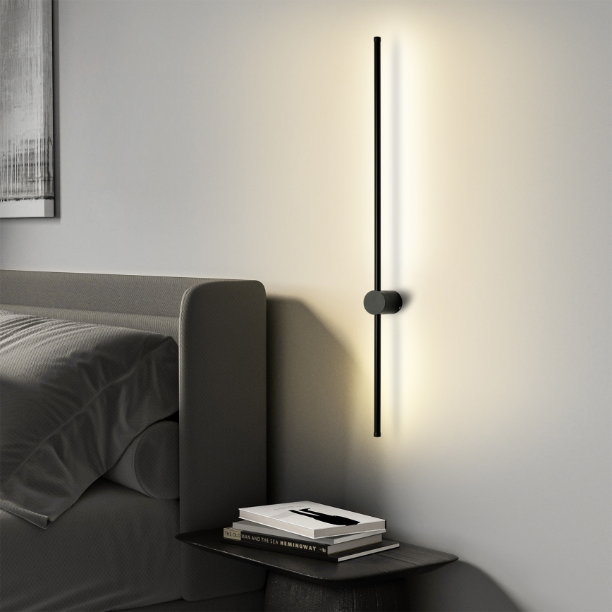 Brilagi - LED buitenwandlamp AURA LED/20W/230V 4000K IP54 97 cm zwart