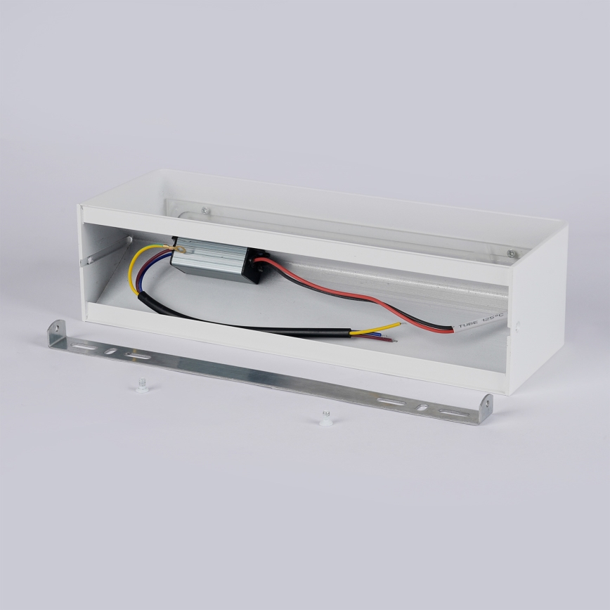 Brilagi - LED buitenwandlamp DONNANI LED/12W/230V 30 cm wit IP44