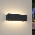 Brilagi - LED buitenwandlamp DONNANI LED/12W/230V 30 cm zwart IP44