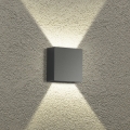 Brilagi - LED buitenwandlamp DOUBLERAY LED/4W/230V antraciet IP65