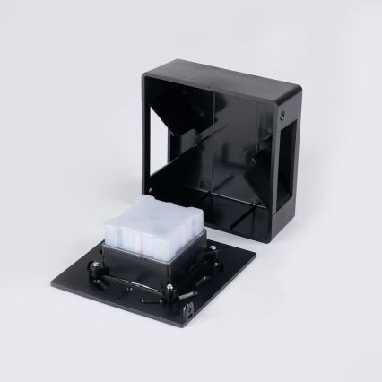 Brilagi - LED buitenwandlamp DOUBLERAY LINE LED/6W/230V zwart IP54