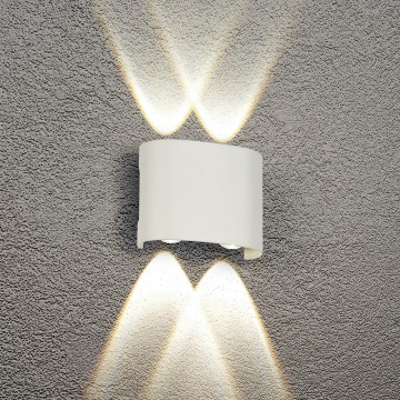Brilagi - LED buitenwandlamp FLAREBOX LED/4W/230V wit IP65