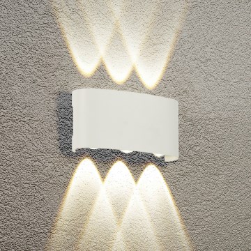 Brilagi - LED buitenwandlamp FLAREBOX LED/6W/230V wit IP65