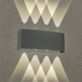 Brilagi - LED buitenwandlamp FLAREBOX LED/8W/230V antraciet IP65