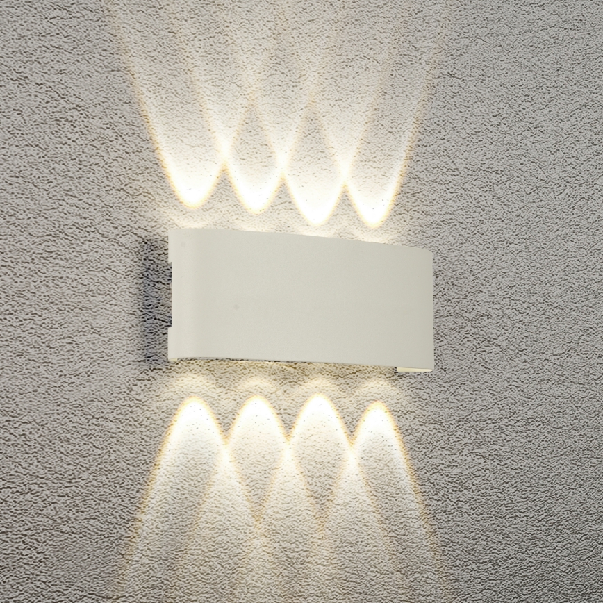Brilagi - LED buitenwandlamp FLAREBOX LED/8W/230V wit IP65