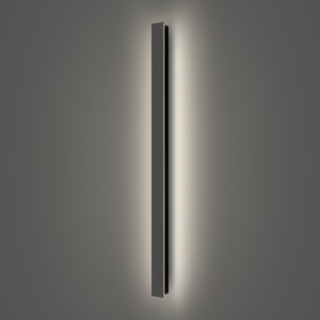 Brilagi - LED buitenwandlamp LINEAR LED/22W/230V 4000K IP65 100 cm zwart