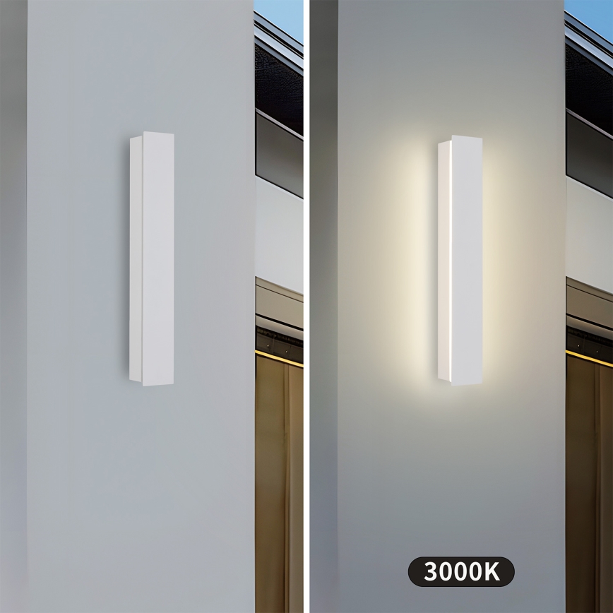Brilagi - LED buitenwandlamp LINEAR LED/8W/230V 3000K IP65 30 cm wit CRI 90