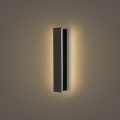 Brilagi - LED buitenwandlamp LINEAR LED/8W/230V 3000K IP65 30 cm zwart